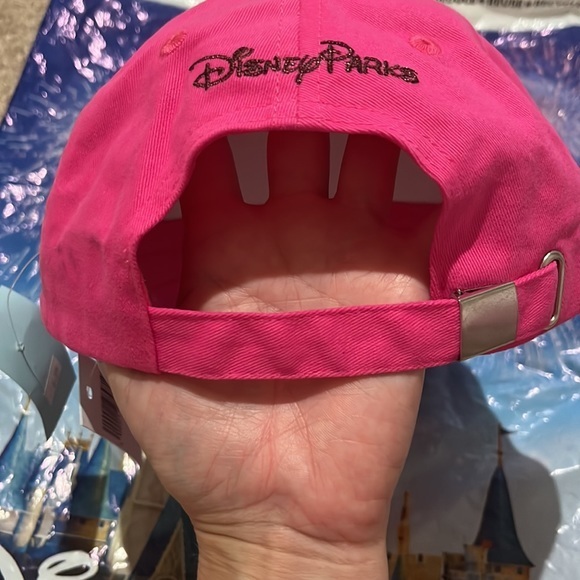 Disney Blinged Mickey Bar Pink Hat with Adjustable Strap - Picture 4 of 5